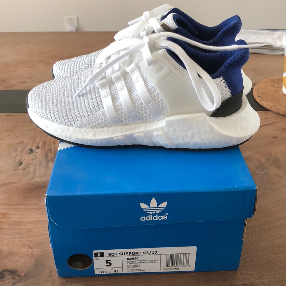 Adidas EQT Support 93/17 White & Blue